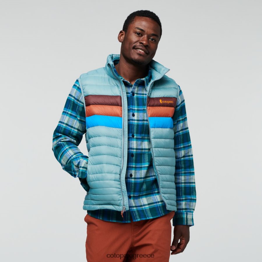 είδη ένδυσης ρίγες bluegrass άνδρες H8DD0B128 Cotopaxi fuego πουπουλένιο γιλέκο