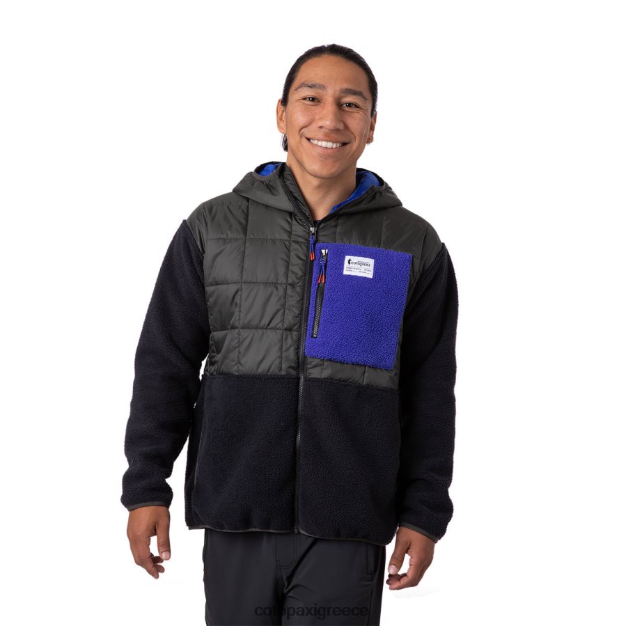 είδη ένδυσης σιδερένιο/μαύρο άνδρες H8DD0B116 Cotopaxi υβριδικό μπουφάν trico