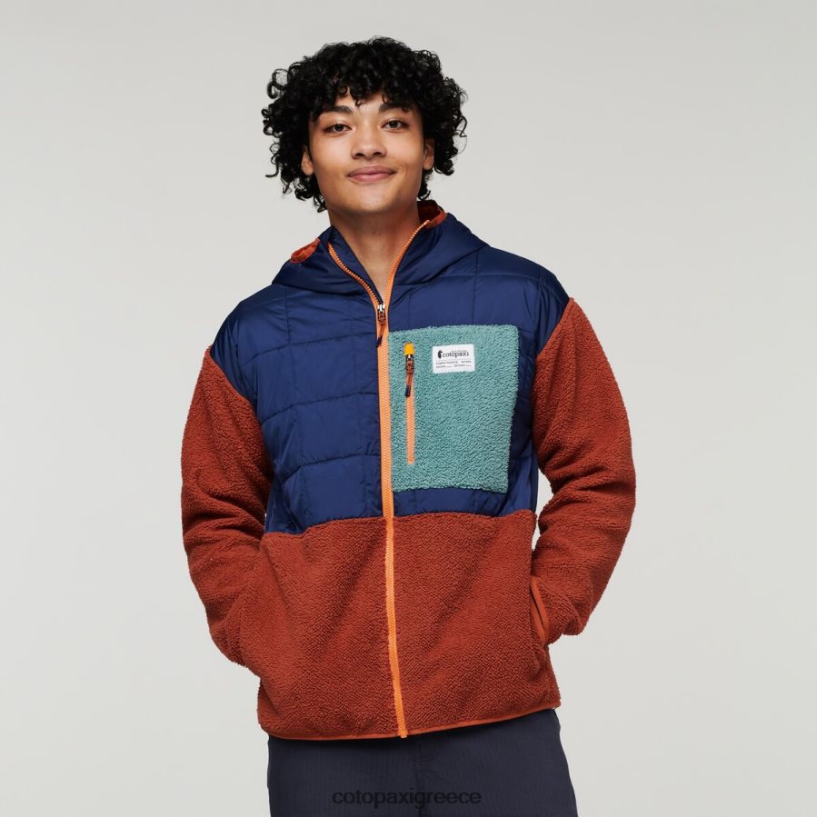 είδη ένδυσης θαλάσσιο/μπαχαρικό άνδρες H8DD0B124 Cotopaxi υβριδικό μπουφάν trico